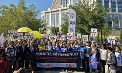 Sağlıkta şiddeti protesto ettiler