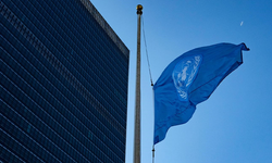Birleşmiş Milletler bayrağı yarıya indirildi