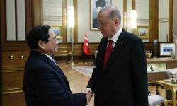 Cumhurbaşkanı Erdoğan, Pham Minh Chinh’i kabul etti