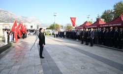 Atatürk Kemer'de anıldı