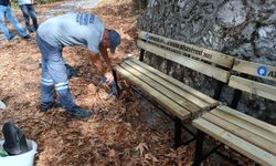 Gündoğmuş'ta 26 mahallede piknik masası montajı yapıldı