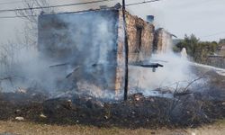 Kullanılmayan binada yangın!