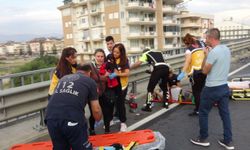 Manavgat'ta otomobil hurdaya döndü: 4 yaralı