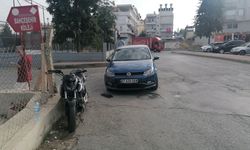 Ehliyetsiz sürücü kaza yaptı