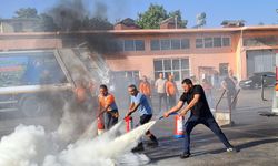 Muratpaşa’da yangın tatbikatı