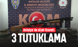Antalya'da silah ticareti operasyonu