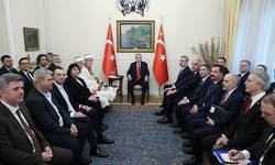 Cumhurbaşkanı Erdoğan, Atina Büyükelçiliği'nde