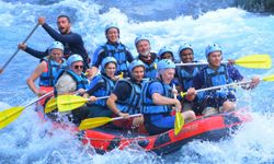 Antalya'da rafting keyfi