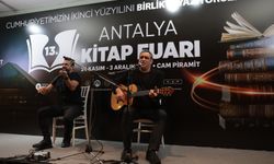 Antalya Kitap Fuarı'nda müzikal şölen