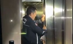 Asansörde mahsur kaldılar