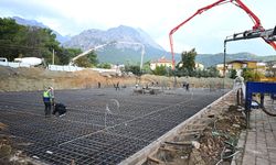 Göynük'e ilk beton döküldü