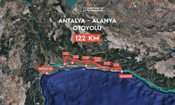 Antalya-Alanya Otoyolu’nun ihalesi yapıldı