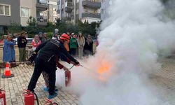 Öğrenci yurdunda film gibi tatbikat