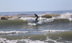 Alanya'da sörf keyfi