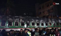 Bangladeş’te seçim öncesi kundaklama!