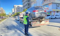 Alanya'da trafik denetimi