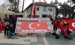 Alanya'da şehitler anıldı