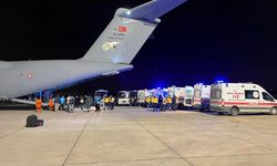 Gazzeli yaralılar Türkiye’ye getirildi