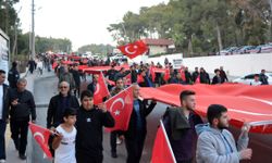 Manavgat'ta 'Şehitleri Anma' yürüyüşü