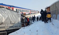 Hayvan yüklü TIR'a tren çarptı: Ölü ve yaralılar var