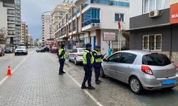 Alanya'da trafik denetimi