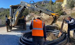 Büyükşehir'den kooperatiflere sulama borusu