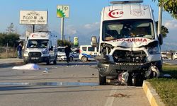 Motosiklet sürücüsü hayatını kaybetti