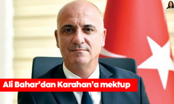 Ali Bahar’dan Karahan’a mektup