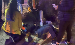 Motosiklet kontrolden çıktı: 2 yaralı