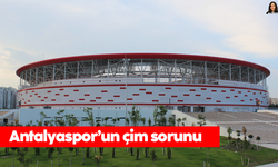 Antalyaspor’un çim sorunu