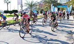 Alanya'da bisiklet yarışı heyecanı