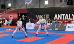 Kemer'de karate turnuvası