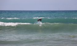 Antalya'da sörf keyfi