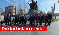 Doktorlardan çelenk