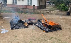 Kepez'de yangın paniği!