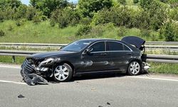 Milli Eğitim Bakanı’nın aracı kaza yaptı