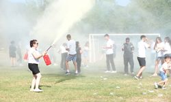 Öğrenciler Renk Festivali’nde stres attı