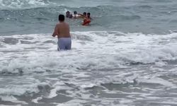 Turistler boğulma tehlikesi yaşadı
