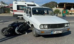 Gazipaşa'da kaza: 1 yaralı