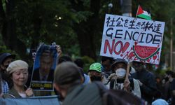 Japonya’da Filistin’e destek yürüyüşü