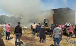 Antalya'da besihane yangını