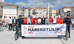 Korkuteli'de bisiklet turu