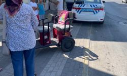 Manavgat'ta motosiklet kazası: 1 yaralı