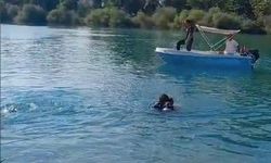 Manavgat'ta ırmağa giren genç boğuldu