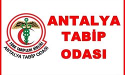 Antalya tabip Odası’ndan Bakan Memişoğlu’na tepki