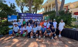 Antalya'da golf heyecanı yaşandı