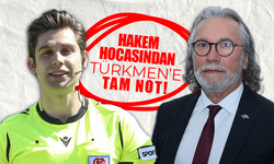 Hakem hocasından Türkmen’e tam not