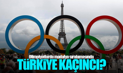 Olimpiyatlarda madalya sıralamasında Türkiye kaçıncı?