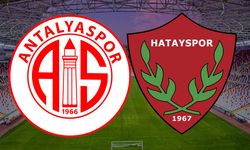 Antalyaspor-Hatayspor canlı anlatım