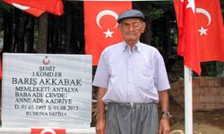 Şehit Barış Akkabak'ın dedesi vefat etti